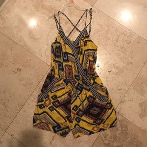 AZTEC PRINT ROMPER